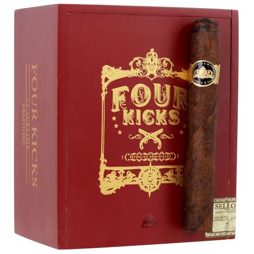 Crowned Heads Four Kicks Maduro Sublime 6  * 54, Box of 24