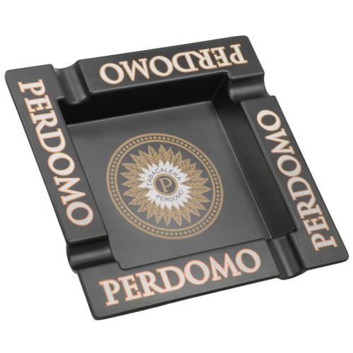 Perdomo Square Melamine Ashtray Matte Black