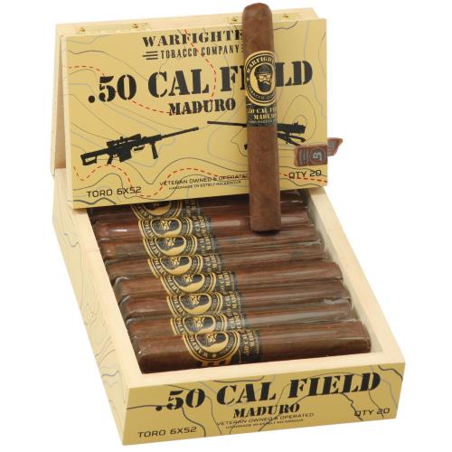 Warfighter Nicaragua .50 Cal Field Maduro Toro 6  * 52