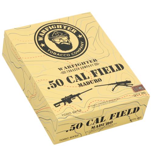 Warfighter Nicaragua .50 Cal Field Maduro Toro 6  * 52, Box of 20