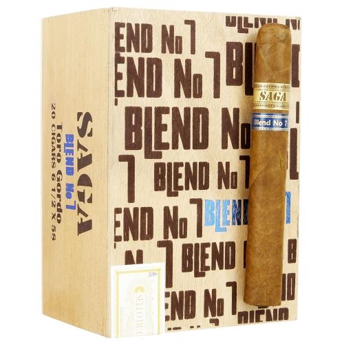 Saga Blend No.7 Toro Gordo 6 1/2 * 58, Box of 20