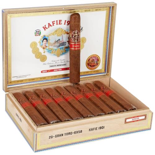 Kafie 1901 Sumatra Gran Toro 6  * 58, Box of 20