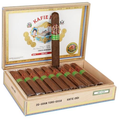 Kafie 1901 San Andres Gran Toro 6 * 58, Box of 20