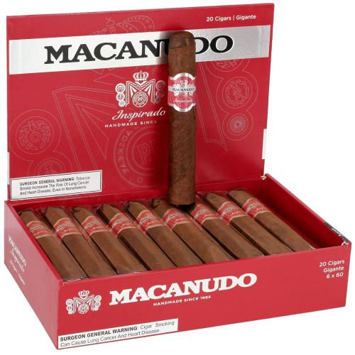 Macanudo Inspirado Red Gigante 6  * 60, Box of 20