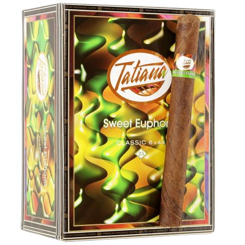 Tatiana Sweet Euphoria Classic Corona 6  * 44, Box of 25