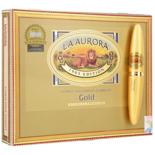 La Aurora Preferidos Corojo Gold Tubes 5  * 54, Box of 8