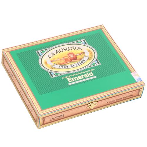 La Aurora Preferidos Ecuador Emerald Tubes 5  * 54, Box of 8