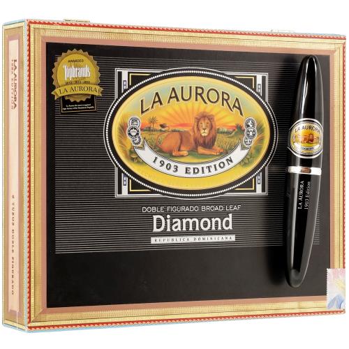 La Aurora Preferidos Broadleaf Diamond Tubes 5  * 54, Box of 8