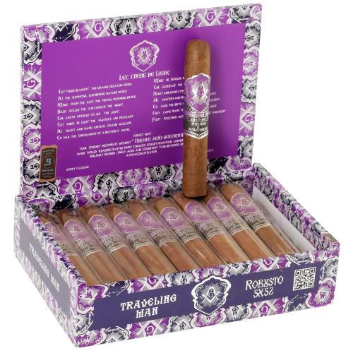 Hiram & Solomon Traveling Man Robusto 5  * 52, Box of 20