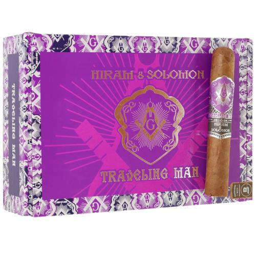Hiram & Solomon Traveling Man Robusto 5  * 52, Box of 20