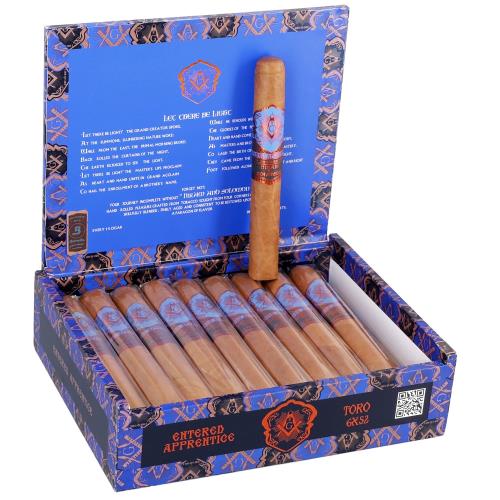 Hiram & Solomon Entered Apprentice Toro 6  * 52, Box of 20