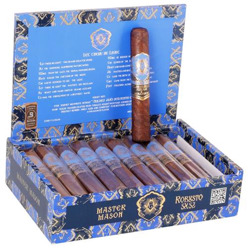 Hiram & Solomon Master Mason Robusto 5  * 52, Box of 20