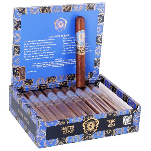 Hiram & Solomon Master Mason Toro 6  * 52, Box of 20
