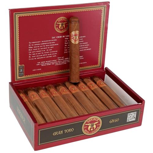 Hiram & Solomon Shriner Gran Toro 6  * 60, Box of 20