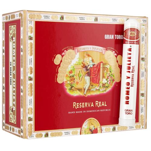 Romeo Y Julieta Reserva Real Gran Toro Tubo 6  * 54