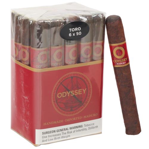 Odyssey Maduro Toro 6  * 50, Bundle of 20