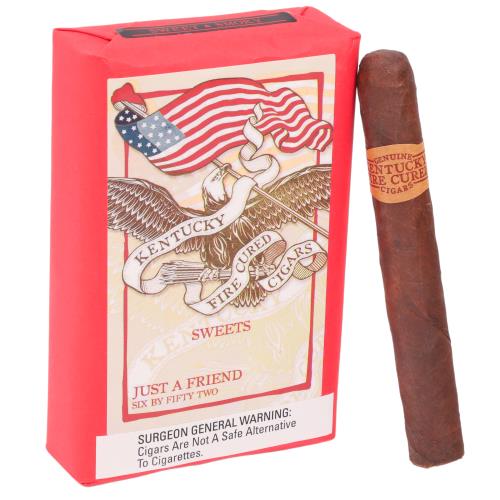 Kentucky Fire Cured Sweets Just a Friend 6  * 52, Box of 10