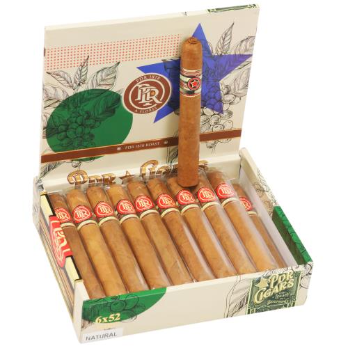 PDR 1878 Cafe Natural Roast Toro 6  * 52, Box of 20
