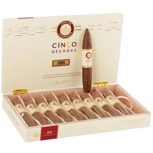 Joya de Nicaragua Cinco Decadas Diadema 6  * 54, Box of 10