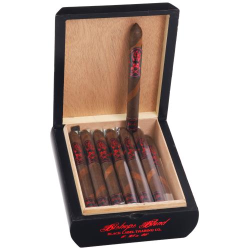 Black Label Bishops Blend Corona Larga 6 1/4 * 46, Box of 20