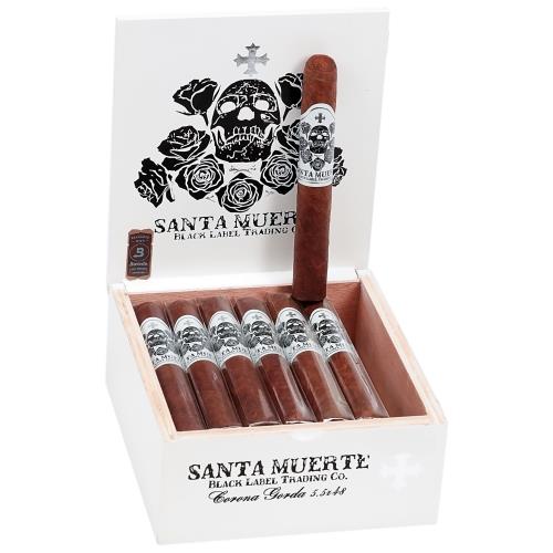 Black Label Santa Muerte Corona Gorda 5 1/2 * 48, Box of 20