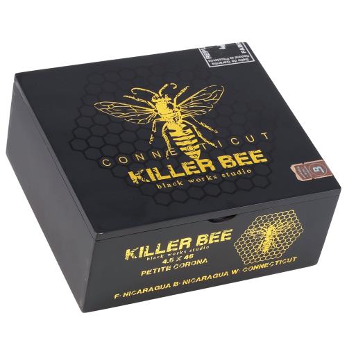 BLK WKS Killer Bee Connecticut Petite Corona 4 1/2 * 46, Box of 24