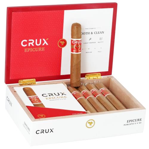 Crux Epicure Shade Robusto 5  * 50, Box of 20