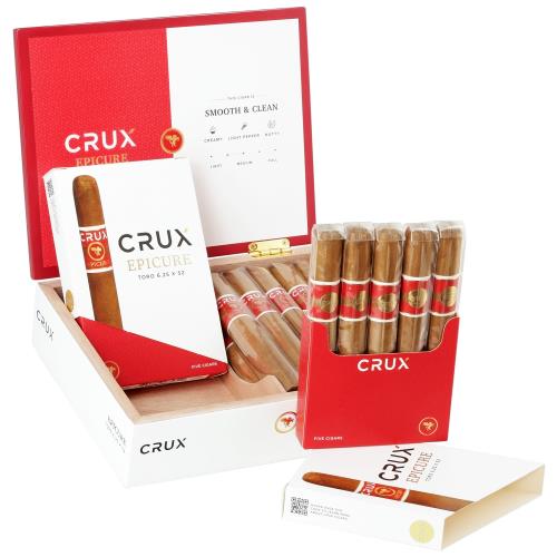 Crux Epicure Shade Toro 6 1/4 * 52, Box of 20