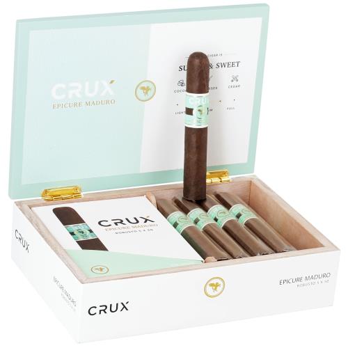 Crux Epicure Maduro Robusto 5  * 50, Box of 20