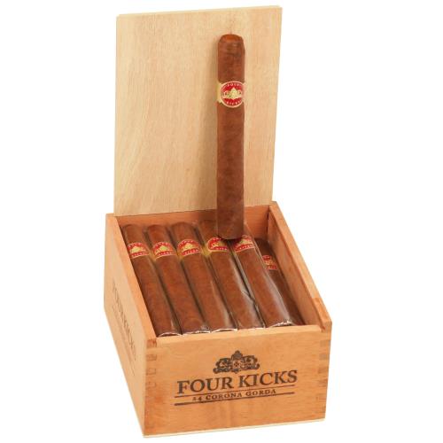 Crowned Heads Four Kicks Corona Gorda 5 5/8 * 46, Box of 24