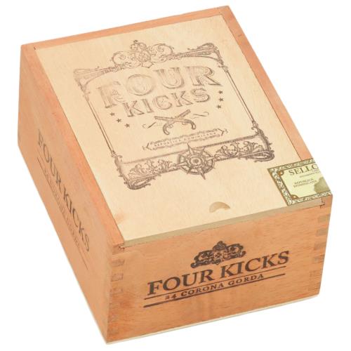 Crowned Heads Four Kicks Corona Gorda 5 5/8 * 46, Box of 24