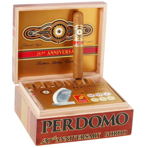 Perdomo 20th Anniversary Connecticut Gordo 6  * 60