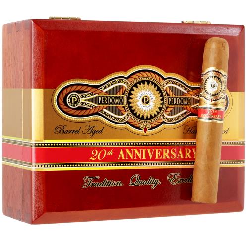 Perdomo 20th Anniversary Connecticut Gordo 6  * 60