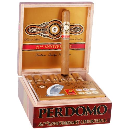 Perdomo 20th Anniversary Connecticut Churchill 7  * 56