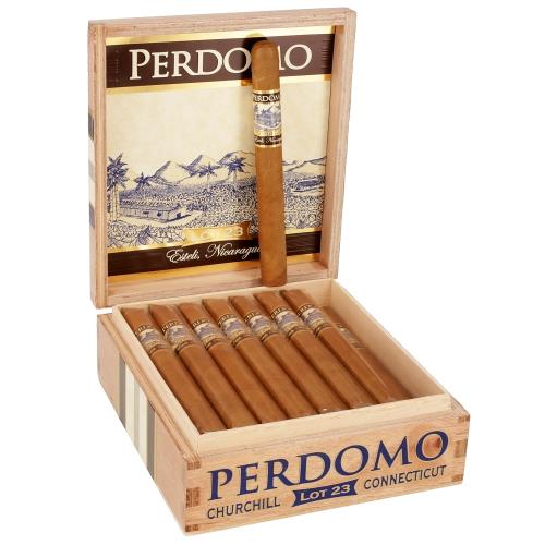 Perdomo Lot 23 Connecticut Churchill 7  * 50, Box of 24