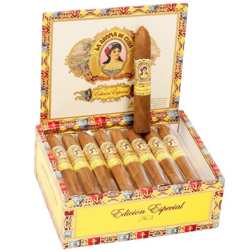 La Aroma de Cuba Edicion Especial No. 5 5 1/2 * 52