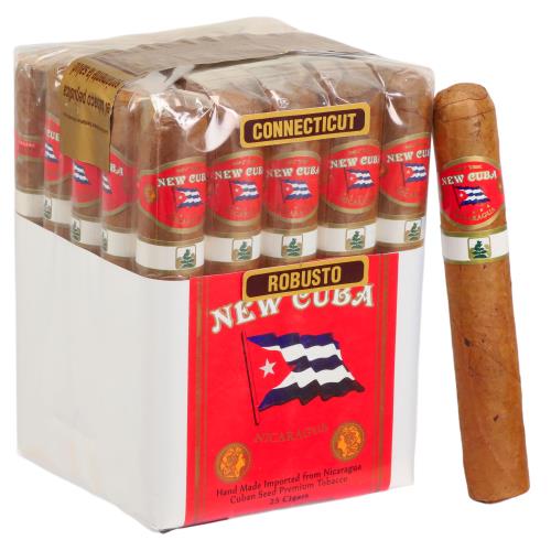 New Cuba Connecticut Robusto 5  * 50, Bundle of 25
