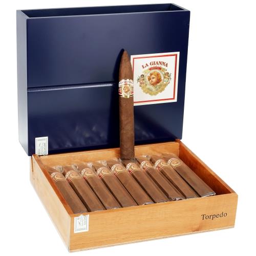 La Gianna Maduro Torpedo 6  * 52, Box of 20