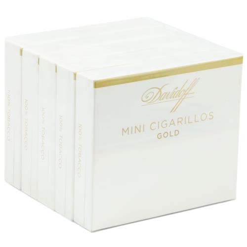 Davidoff Mini Cigarillos Gold 3 1/2 * 20, Box of 100