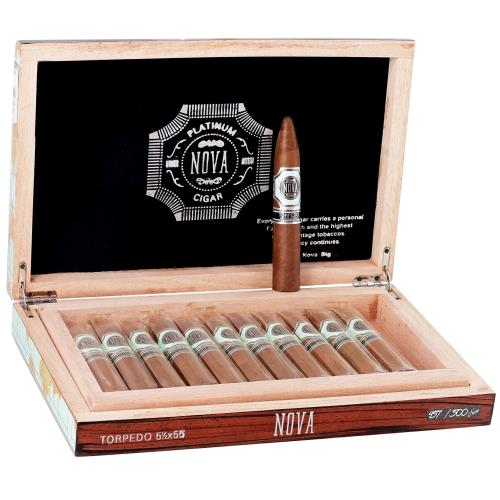 Platinum Nova LE Torpedo 5 1/2 * 55, Box of 12