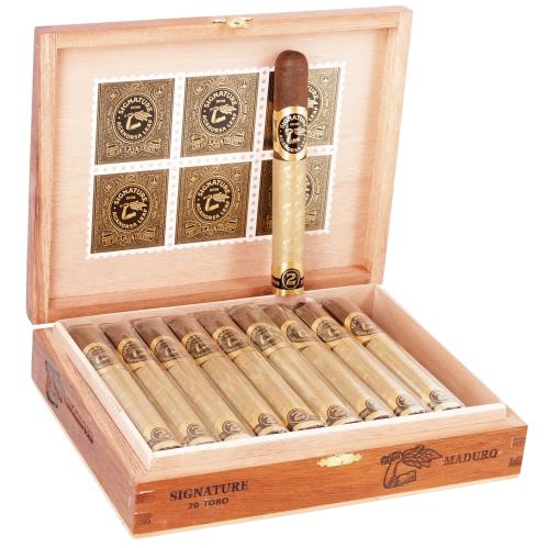 Aganorsa Leaf Signature Selection Maduro Toro 6  * 52, Box of 20