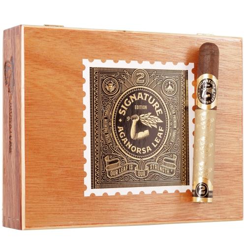 Aganorsa Leaf Signature Selection Maduro Toro 6  * 52, Box of 20