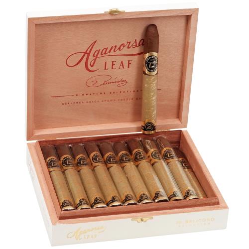 Aganorsa Leaf Signature Selection Maduro Belicoso 6 1/4 * 52, Box of 20