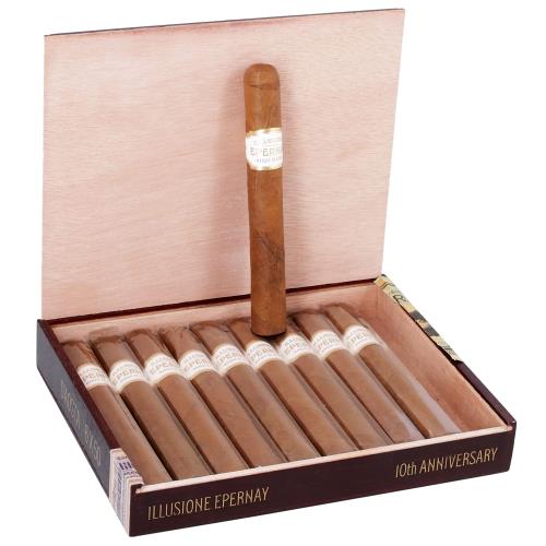 Illusione Epernay 10th Anniversary D Aosta 6  * 50, Box of 10