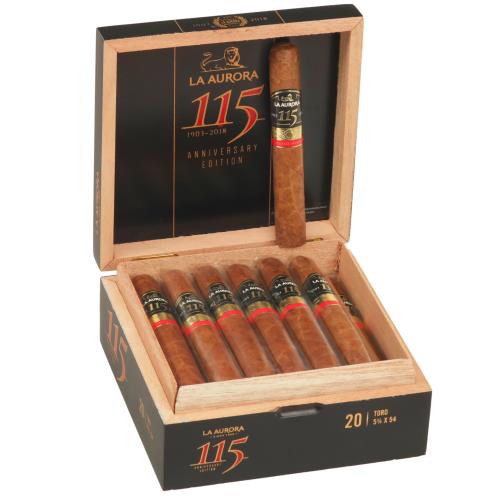 La Aurora 115th Toro 5 3/4 * 54, Box of 20