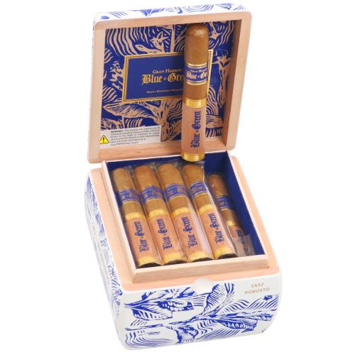 Gran Habano Blue in Green Robusto 5  * 52