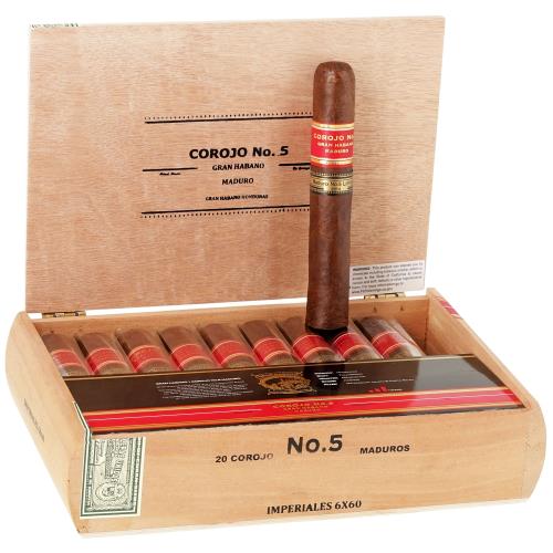 Gran Habano Corojo No. 5 Maduro Imperial 6  * 60, Box of 20