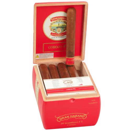 Gran Habano Corojo No. 5 Grandioso 7  * 70, Box of 20