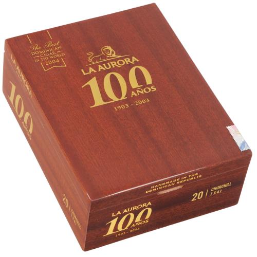 La Aurora 100 Anos Churchill 7  * 50, Box of 20