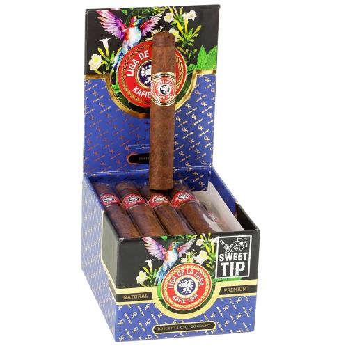 Liga de la Casa Natural by Kafie 1901 Robusto 5  * 50, Box of 20